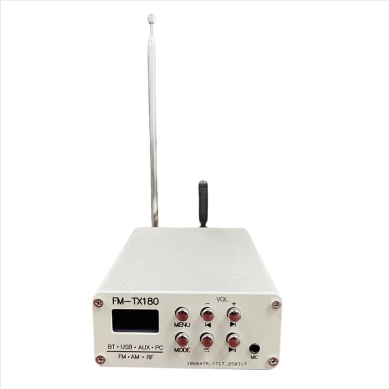 Trasmettitore LBER AM multifunzionale, supporto AM FM, trasmettitore wireless Bluetooth, accessori audio, spina americana