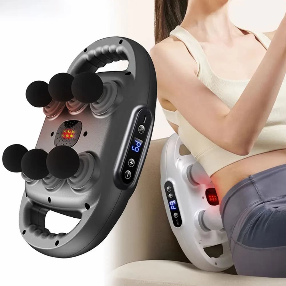 High Frequency Muscular Massage Gun, Back & Life Massage Massage, Professional Massage Machine with Six Body and Spalle Heads