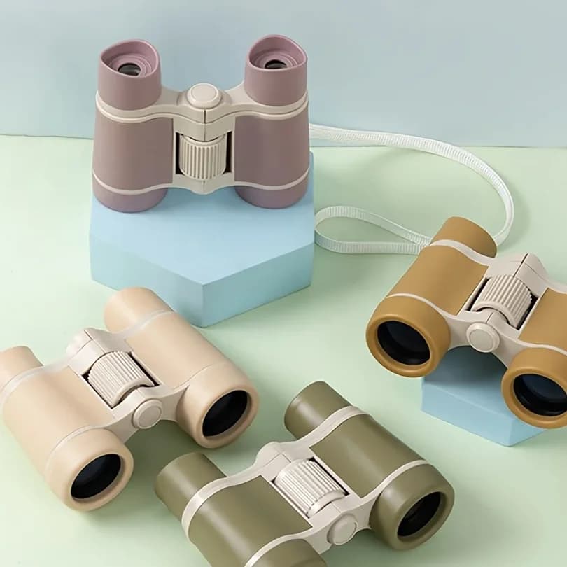 Nuovo Binocolo da Giungla con Lente d'Ingrandimento, Telescopio Portatile Antiurto per Regali di Compleanno ed Escursionismo, Vendita all'Ingrosso