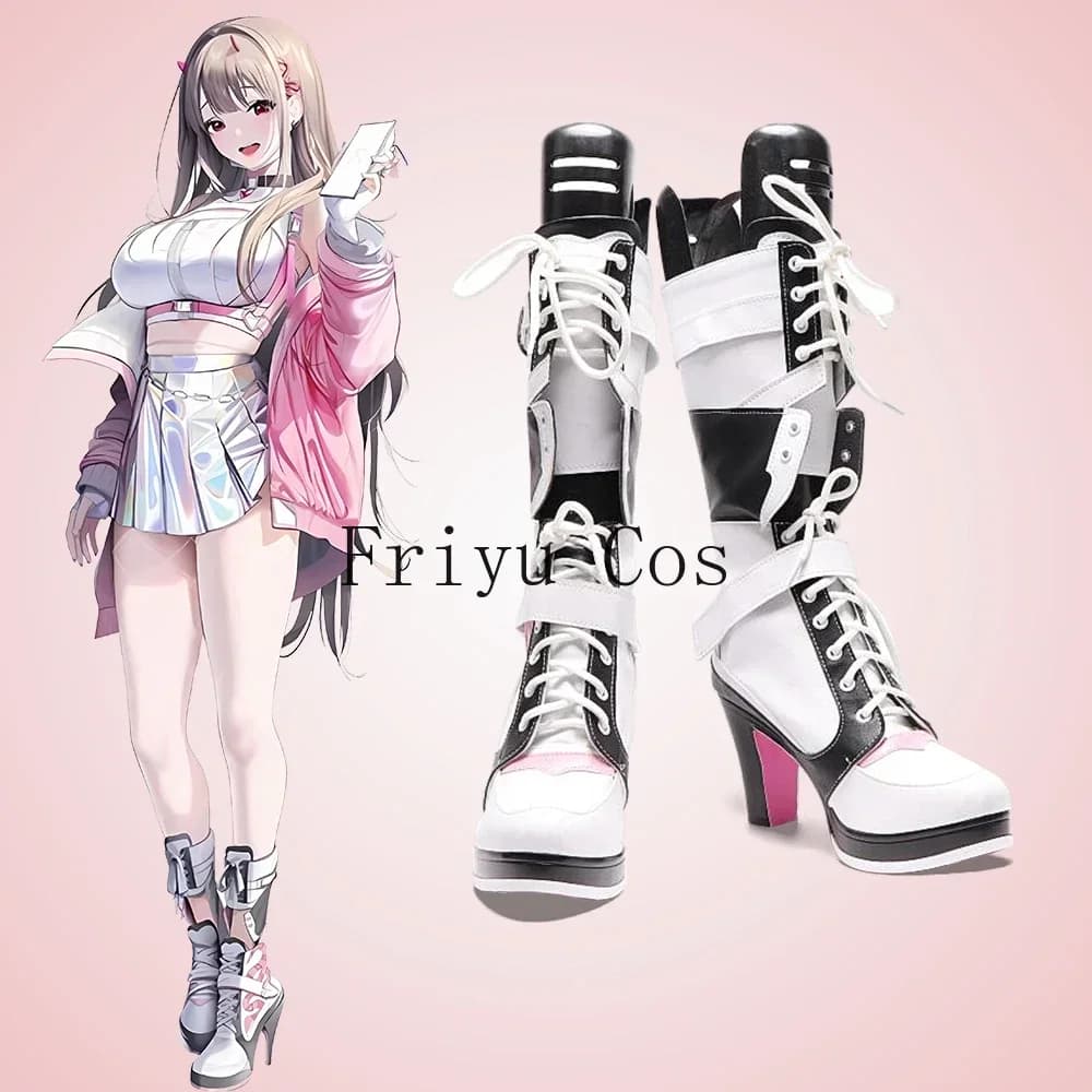New Game NIKKE Boots The Goddess of Victory Account Viper Cosplay Shoes Halloween Aksesori Dibuat Sesuai Pesanan