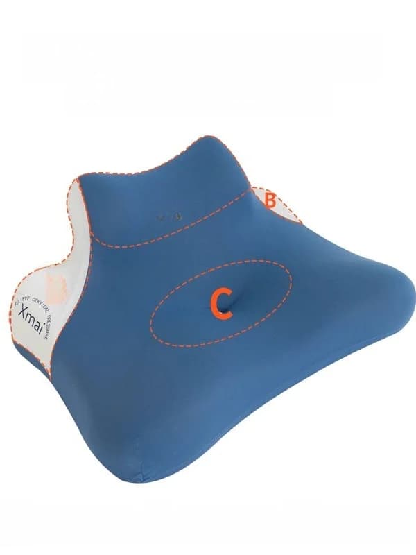 Cuscino Multifunzionale in Memory Foam per Dormire e Leggere a Letto, Migliora il Comfort, il Massaggio e la Circolazione
