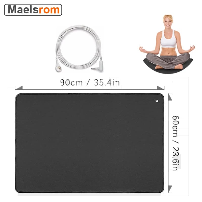 35.4x23.6 inch floor mat for sleeping refurbished to foot therapy to relieve pain in the recovery of the earth, Yoga mat for sleep care and helps