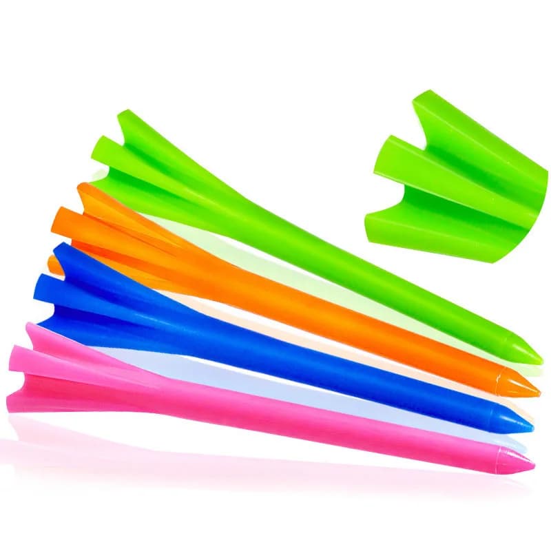 PGM 50 pezzi Golf Tees plastica 83mm/38mm colori casuali accessori Sport TE001