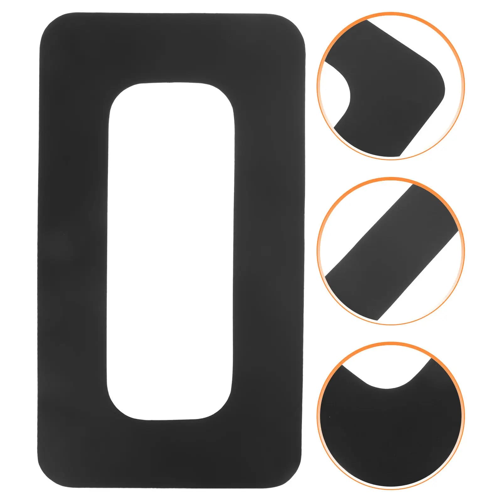 4Pcs Sup Fin Box Connector Patch Paddle Board Center Fin Mount Reinforcement for Surf Kayak Sup Repair Accessories