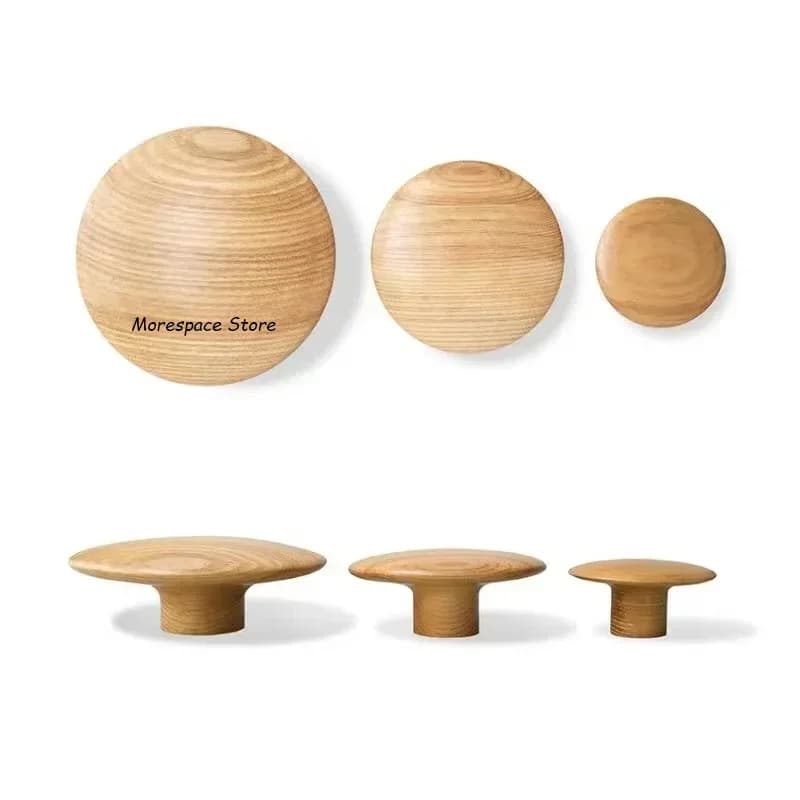Wall hanger Hooks for wooden towels Nice living room Wall decoration Wooden round hanger Wall hanger Wall hanger Hook for fungus clothes