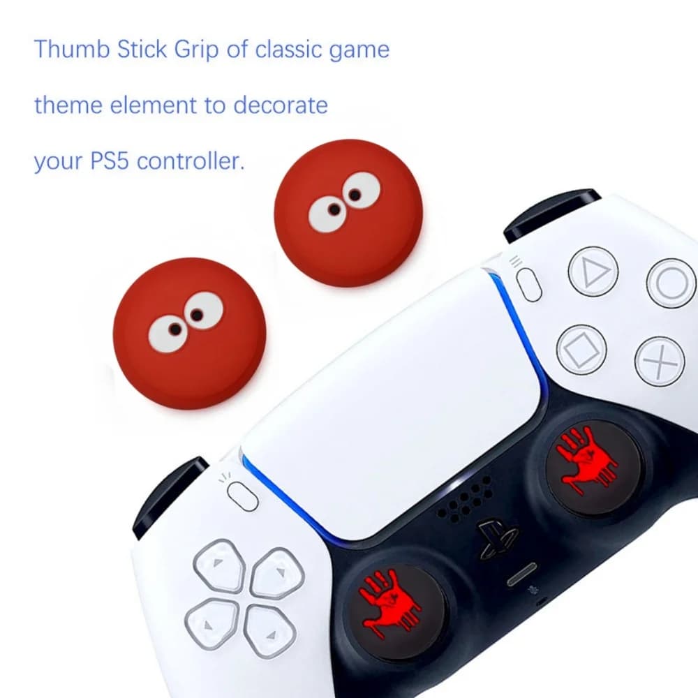 Per Playstation 5 PS5 PS4/PS4 Slim Xbox Series X/S 360 Accessori Controller Thumbstick Grip Caps Tappo antiscivolo in silicone morbido