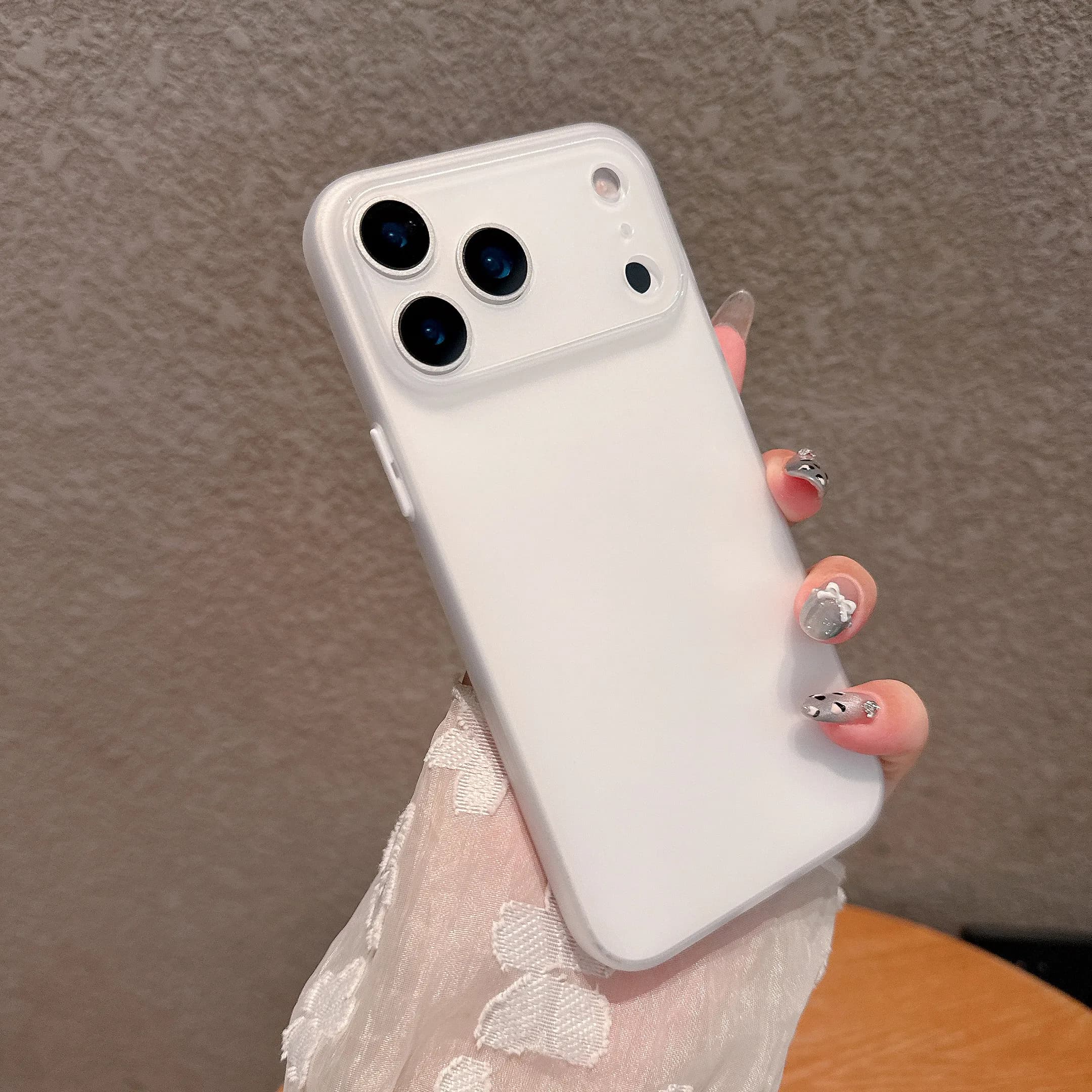 Custodia opaca ultra sottile per iPhone 17 Pro Max Air 16E 16 E 15 Plus 14 13 12 17Pro Accessori per cover per telefono smerigliato sottile leggero
