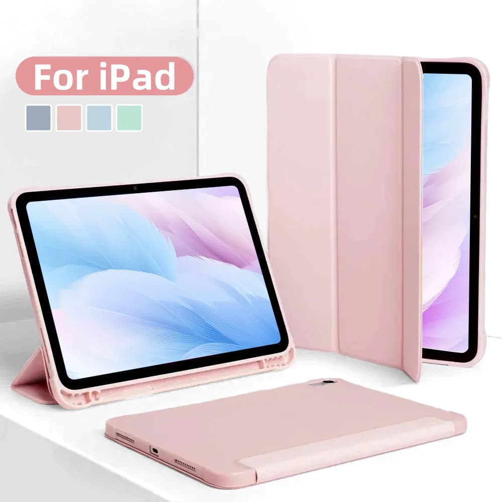 Custodia intelligente con portapenne per iPad 10.2/Pro 11/Pro 12.9/9.7/10.9/mini 6/Air 4 5 Custodia per iPad di decima generazione