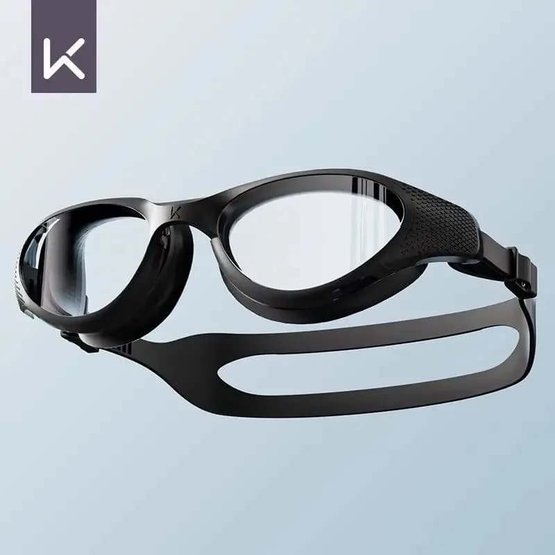 Cosmos Grocery Store Swimming Goggles High Definition Anti-fog Waterproof with Degree Swimming Cap Set Men's Equipment