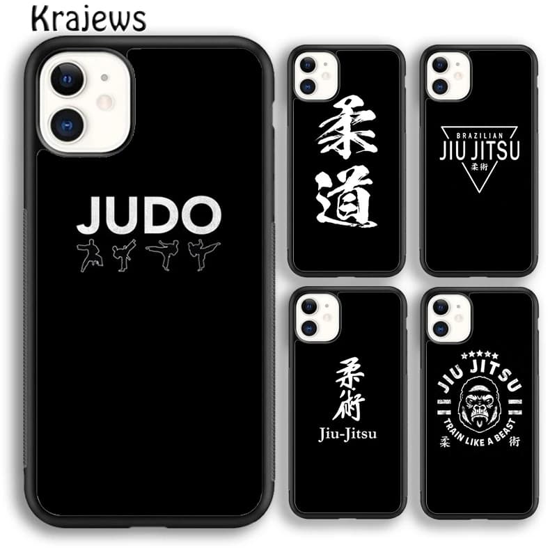 Cover per Telefono Judo per Uomini Donne Bambini Judoka Jiu Jitsu Torneo per iPhone 17 Air 16 15 SE 14 Plus 12 13 Pro Max