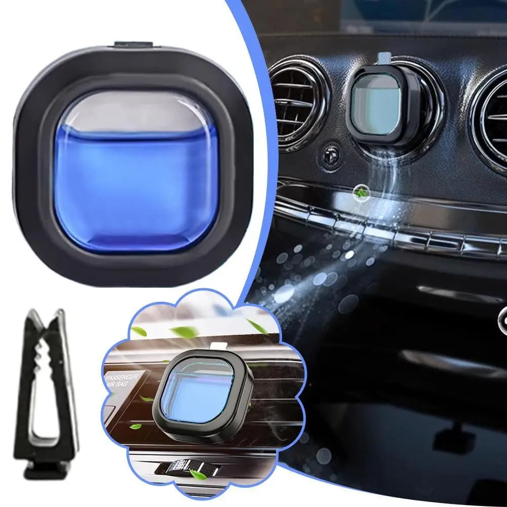 Profumo per auto Uscita aria automatica Olio essenziale Clip per aromaterapia Deodorante per interni auto Rimozione degli odori di fragranza a lunga durata