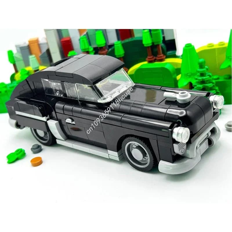 286pcs MOC Old Timer's Rocket 88 City Champions super car Building Blocks Christmas Gift Engineering thinking projects Unique