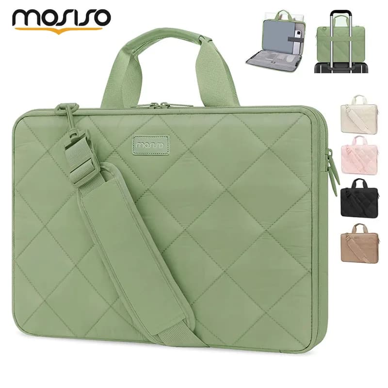 13 13.3 14 15 15.6 Borsa a tracolla per laptop da 16 pollici per MacBook Air Pro M5 M4 M3 M2 M1 HP Dell Lenovo Asus Custodia per notebook