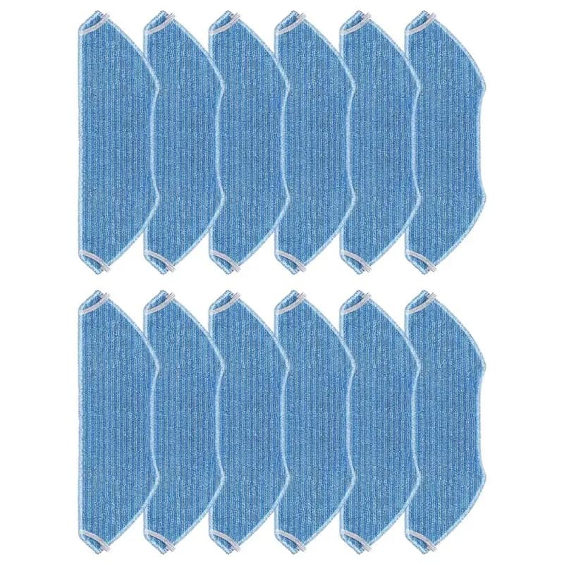B01C-Pezzi di ricambio per panno per aspirapolvere per Lefant M2 PRO/M2S PRO/M1/M2/M2S/M2 Plus/U180 per OKP K8 Pad 12 pezzi