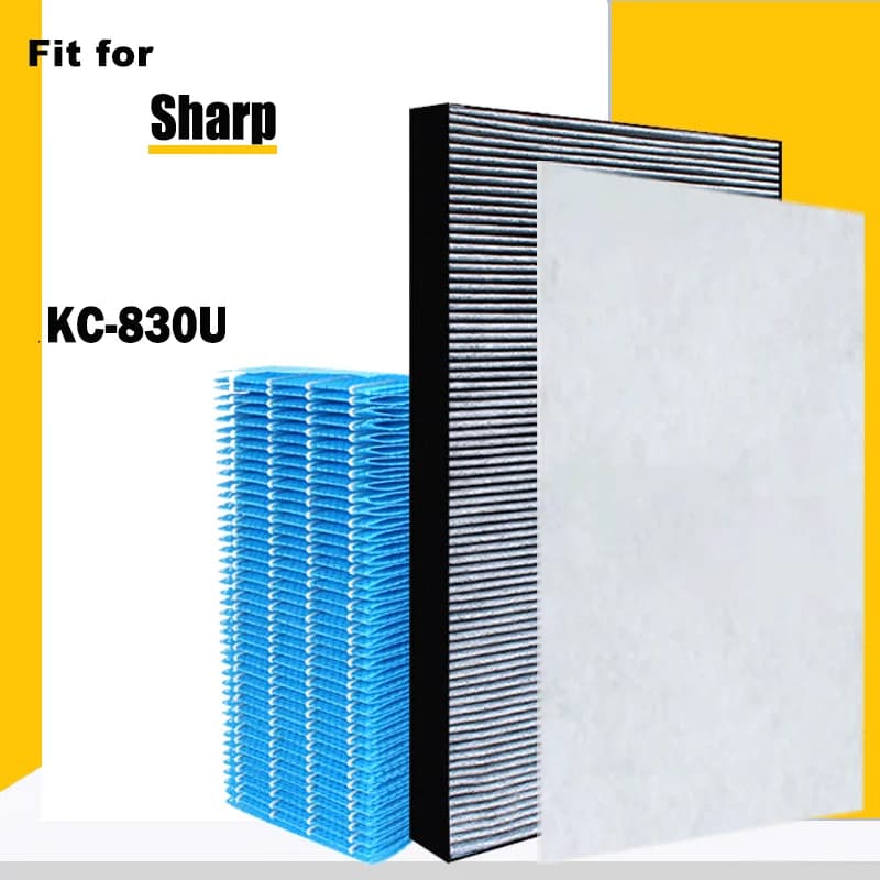 Filtro umidificante deodorante Hepa di ricambio FZ-P30SFU FZ-P30MFU per purificatore d'aria affilato KC-830U