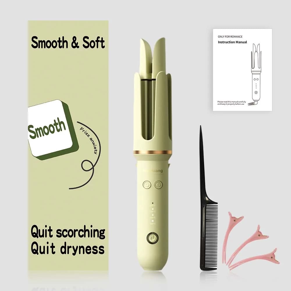 Automatic curling iron 32MM with Negative ions, Styling Bacchetta in Ceramics, Electric curling, Women's Styling Tool