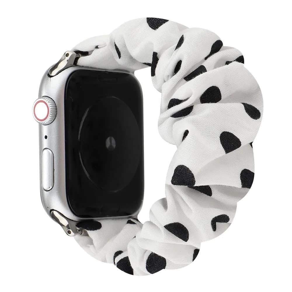 Cinturino Scrunchie per cinturino apple watch 49/45/41/40/44mm iwatch 42/38mm bracciale elastico da donna serie 5 4 3 2 7 se 8 ultra
