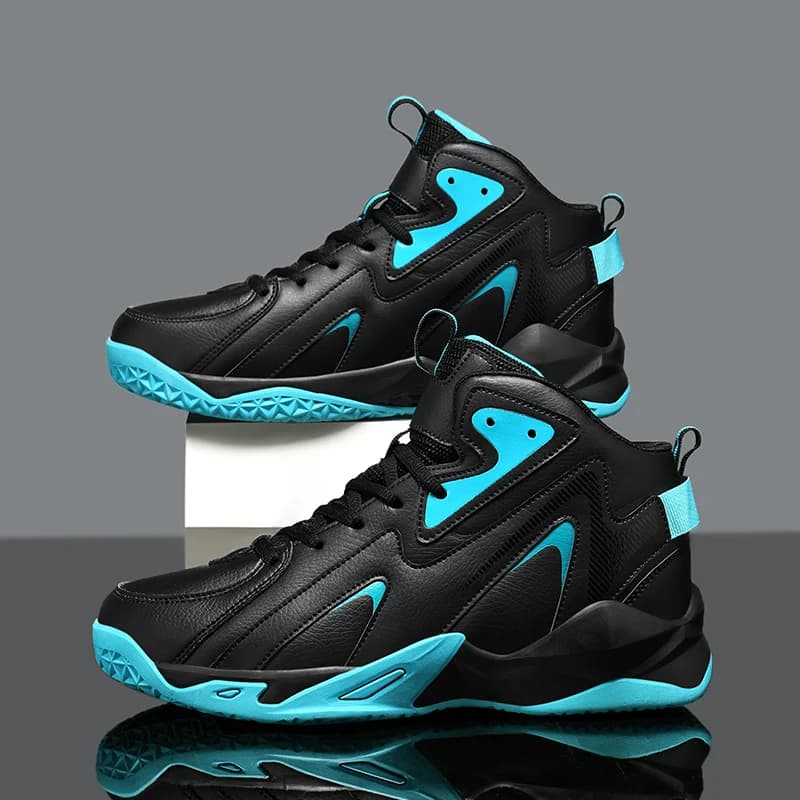Basketball Shoes Four Seasons Breathable Men's Sports Running Shoes, lightweight and non-slip, for outdoor activities, for students, fast sneakers