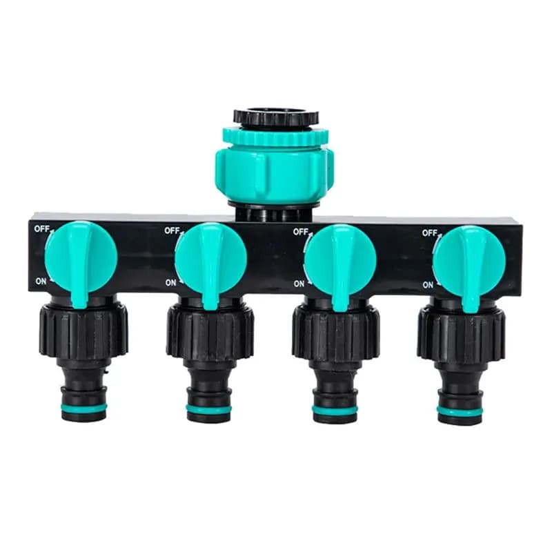 B08B-Connector for irrigation system Splitter for water line Connection for irrigation pipe Garden Gadget Supply for agricultural garden