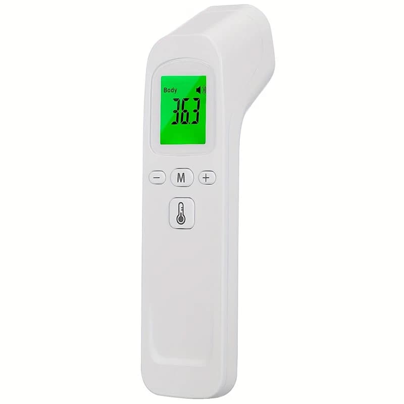 Termometro Digitale LCD per Uso Medico e Domestico, Senza Contatto, per Temperatura Corporea di Neonati e Adulti, Termometro a Infrarossi per Febbre