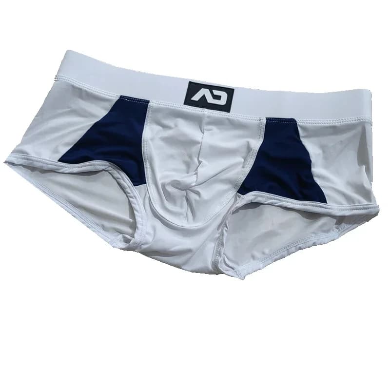 Mutandine boxer da uomo Real Shot, larghezza da uomo alla moda, mutandine semplici, seta ghiacciata delicata sulla pelle