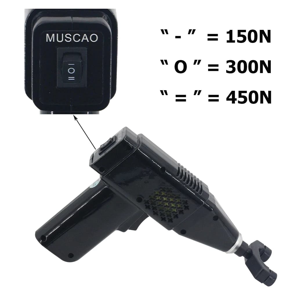 Portable Electric Chiropractic Adjustment Gun Instrument Heads Bone Correction Cervical Domestic Use Therapy Massage Spine 2025