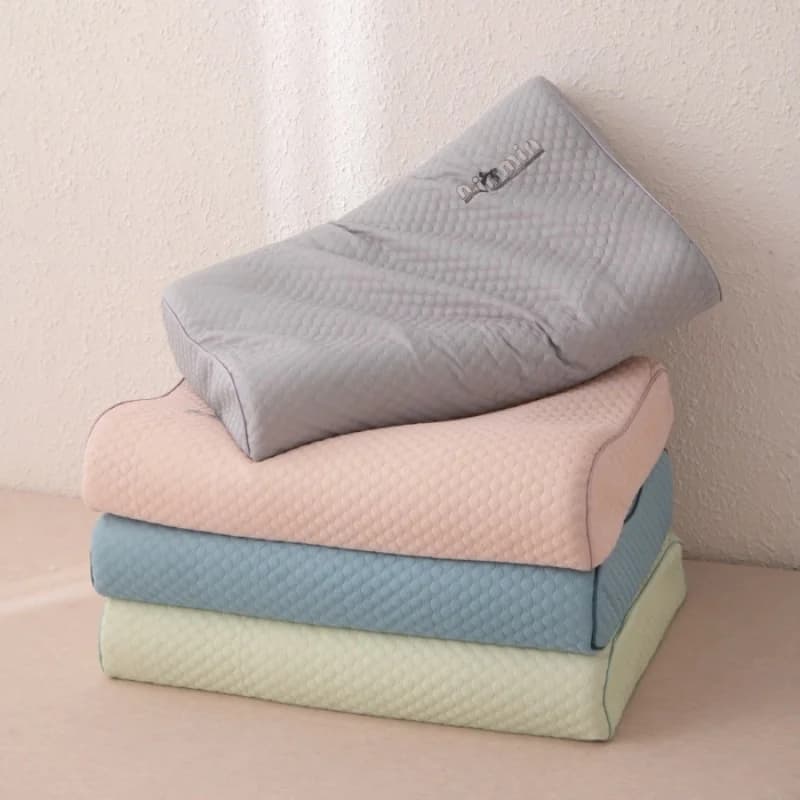 1pc Memory Foam Letto Cuscino Ortopedico Salute Protezione del Collo Cervicale Cuscino di Rimbalzo Lento Dot Raffreddamento Federa Trasporto di Goccia