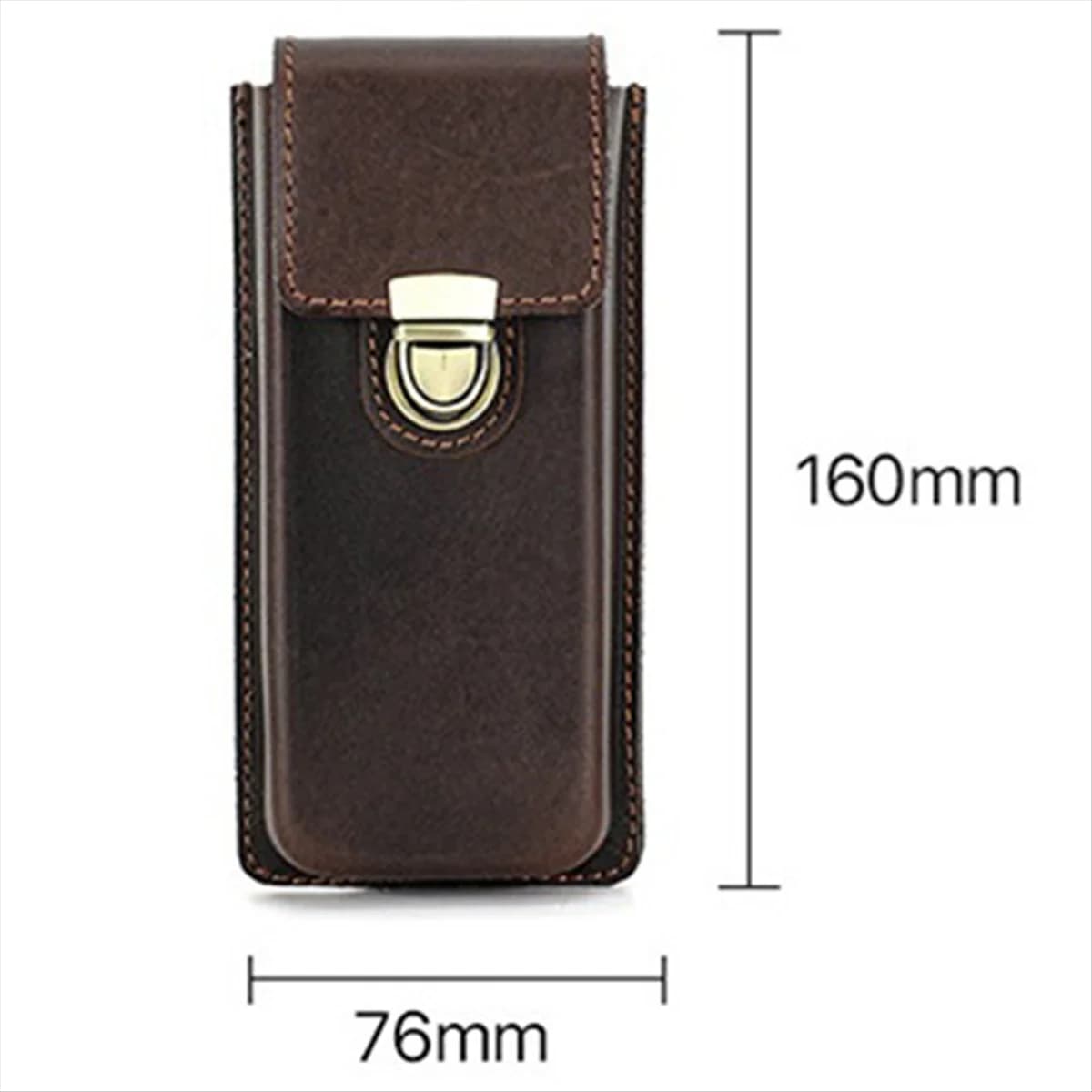 AAAE Handmade Genuine-Leather Fountain Pen Case Fountain Pencil Organizer Office School Stationery Supplies 3 Slots