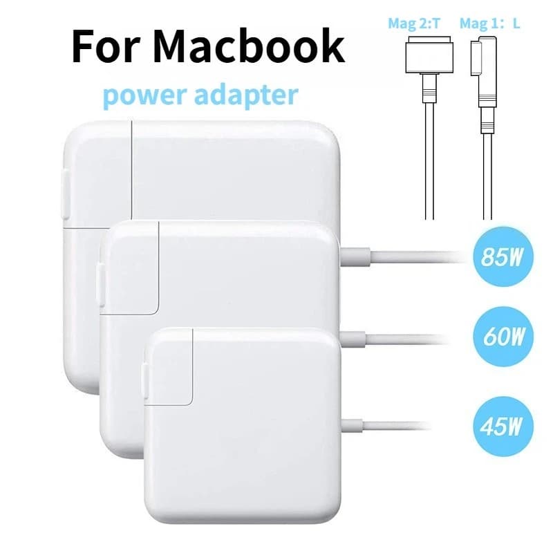 Per MacBook Air/Pro Adattatore di Alimentazione Caricatore Compatibile 45W 60W 85W Magsaf 2 1 Magnetico 6ft di Lunghezza per Computer Notebook A1466