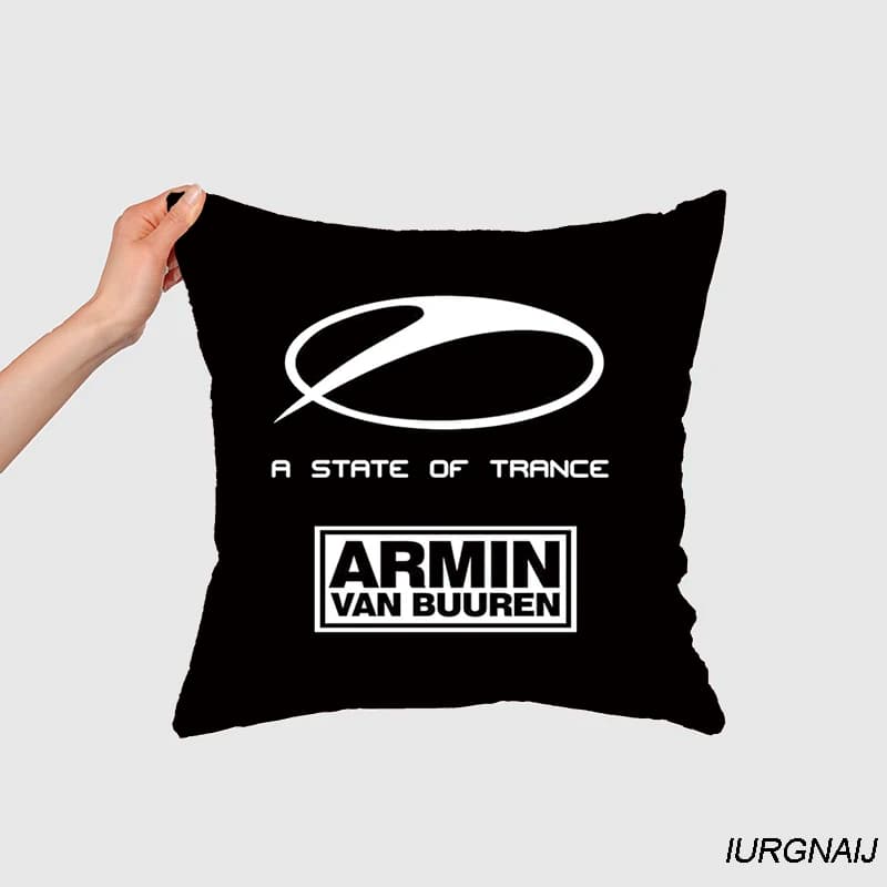 Pillow Case Armin Van Buuren A State Of Trance Gift Sofa Car Super soft Cushions Square Pillowcase Chair Pillow Cove 153