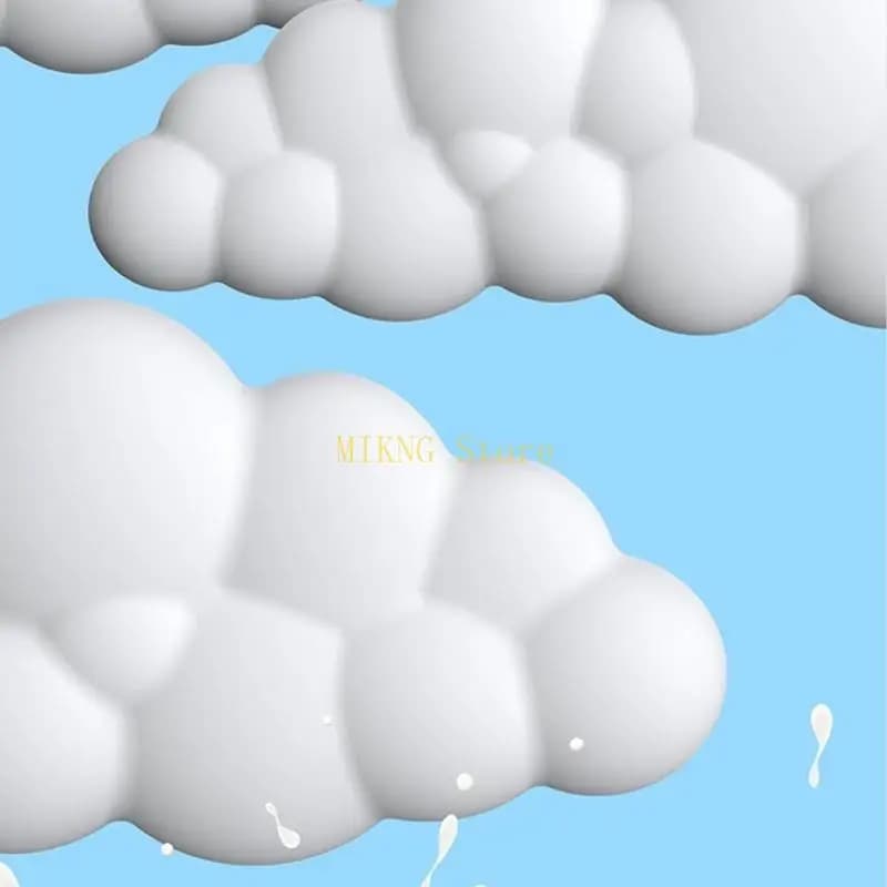 Tappetino per mouse a forma CLOUD Supporti ergonomici Poggiamano per mouse Tappetino per poggiapolsi Antiscivolo migliore