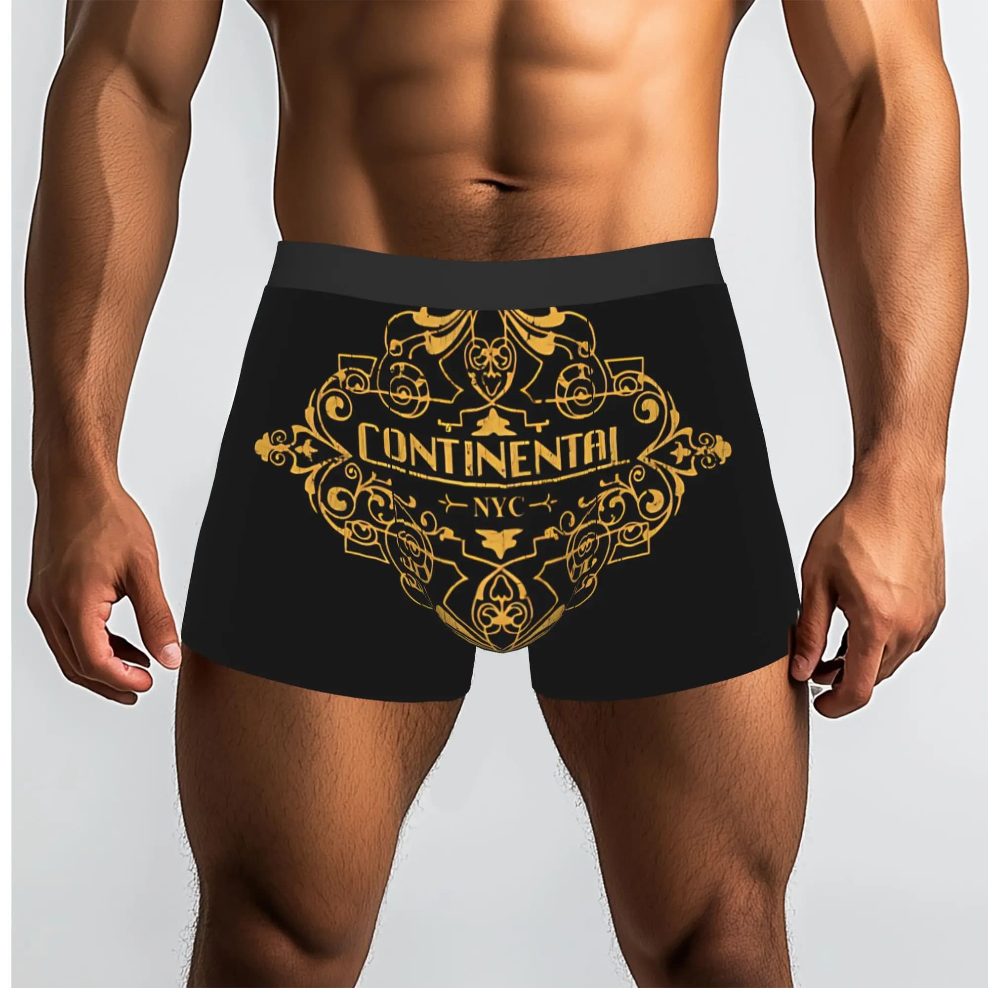 Continental Hotel John Wick Underpants Homme Panties Intimo da uomo Pantaloncini ventilati Boxer Briefs