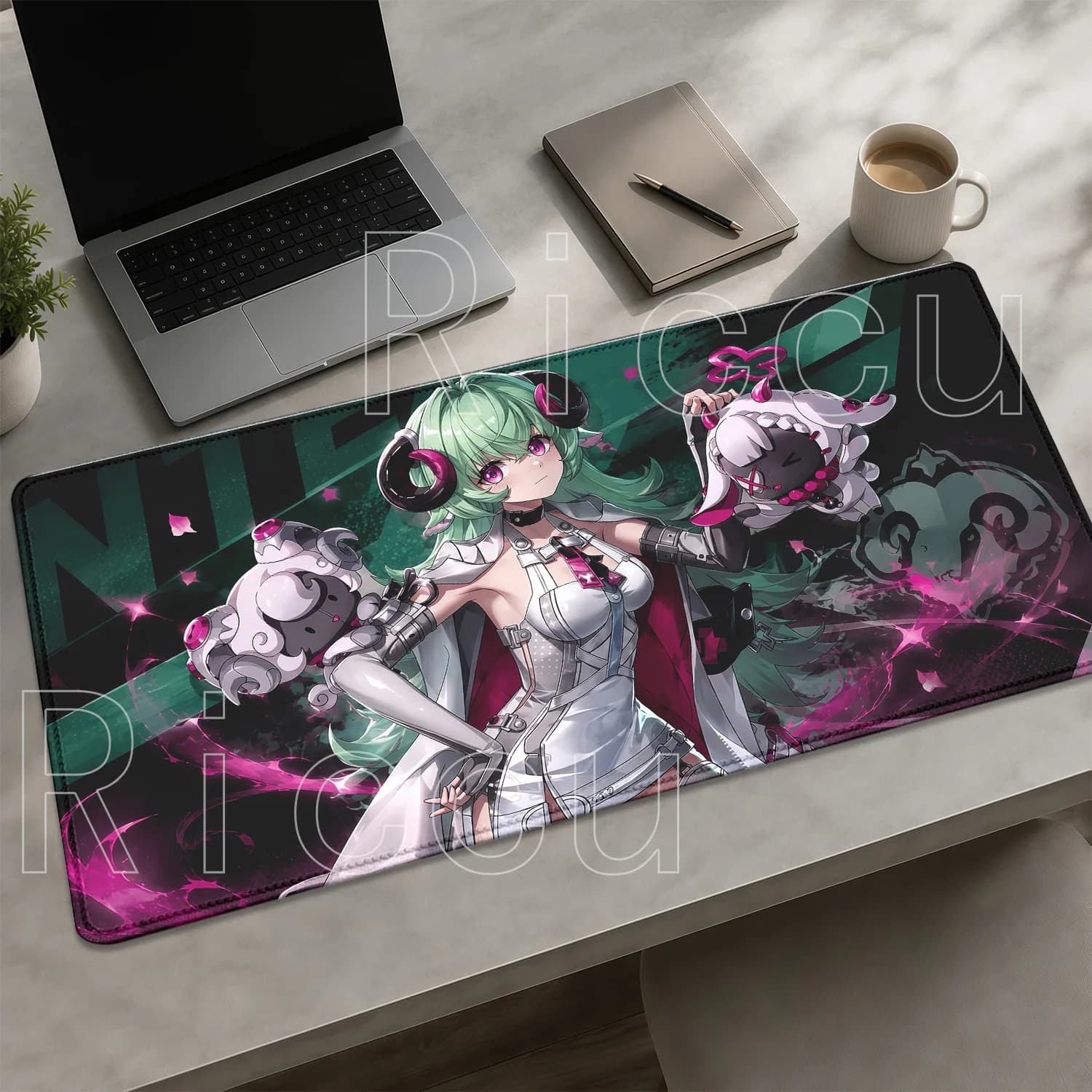 Anime Cute Girl Iroi Neverness To Everness NTE Overlock Office Accessories Mouse Pad HD Printing Game Keyboard Non-slip Desk Mat