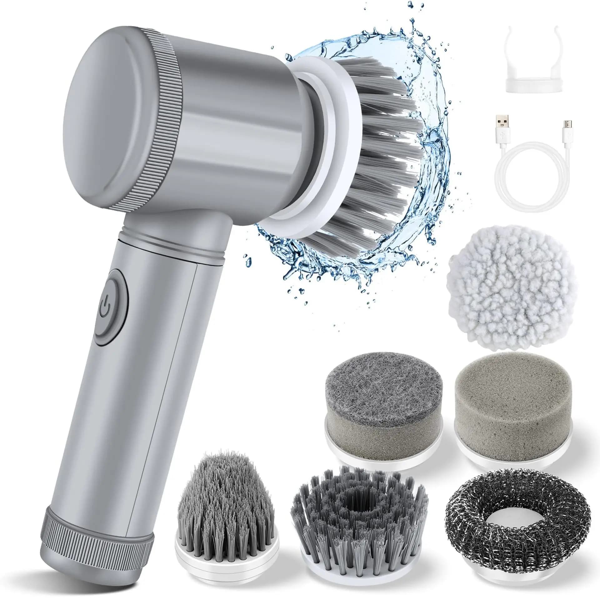 Bestselling Electric Cleaning Brush, Multifunctional Cleaner for Kitchen & Bathroom, Electric Shoe Polisher