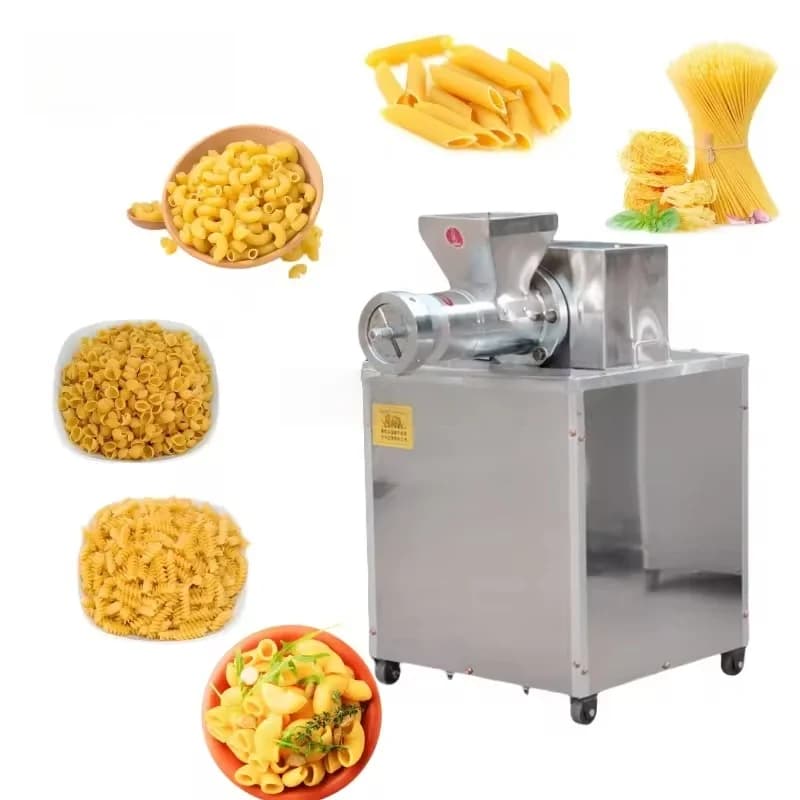 Macchina Elettrica Commerciale per Fare la Pasta, Estrusore Automatico per Maccheroni e Spaghetti