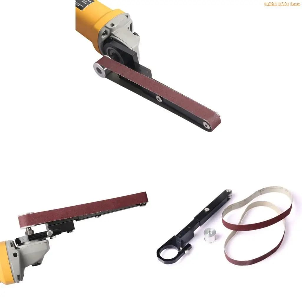K1AE Adattatore per nastro abrasivo Levigatrice a nastro per tubi Levigatrice per attacco per levigatrice a nastro