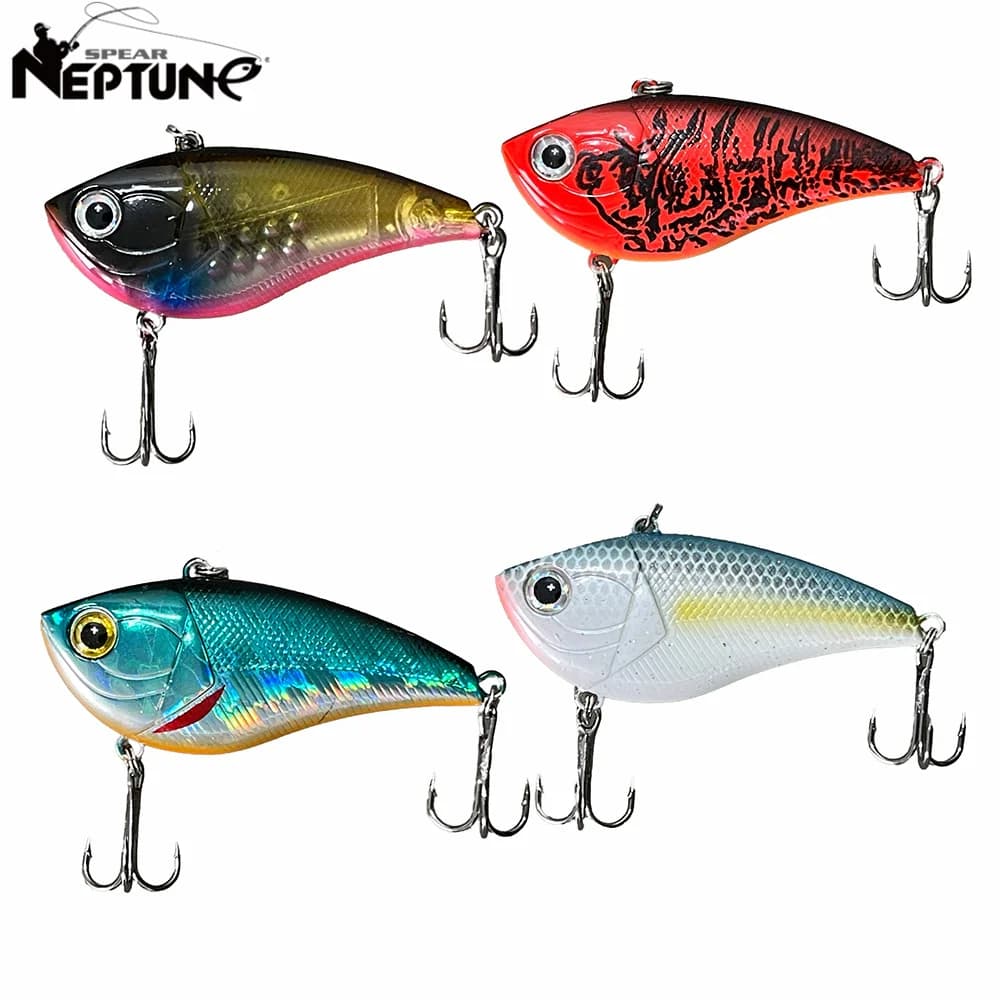 Nuove esche da pesca 8.4g 15g VIB Vibrazione Jerkbait Wobbler Swimbaits Esca dura artificiale per luccio spigola Crankbait invernale