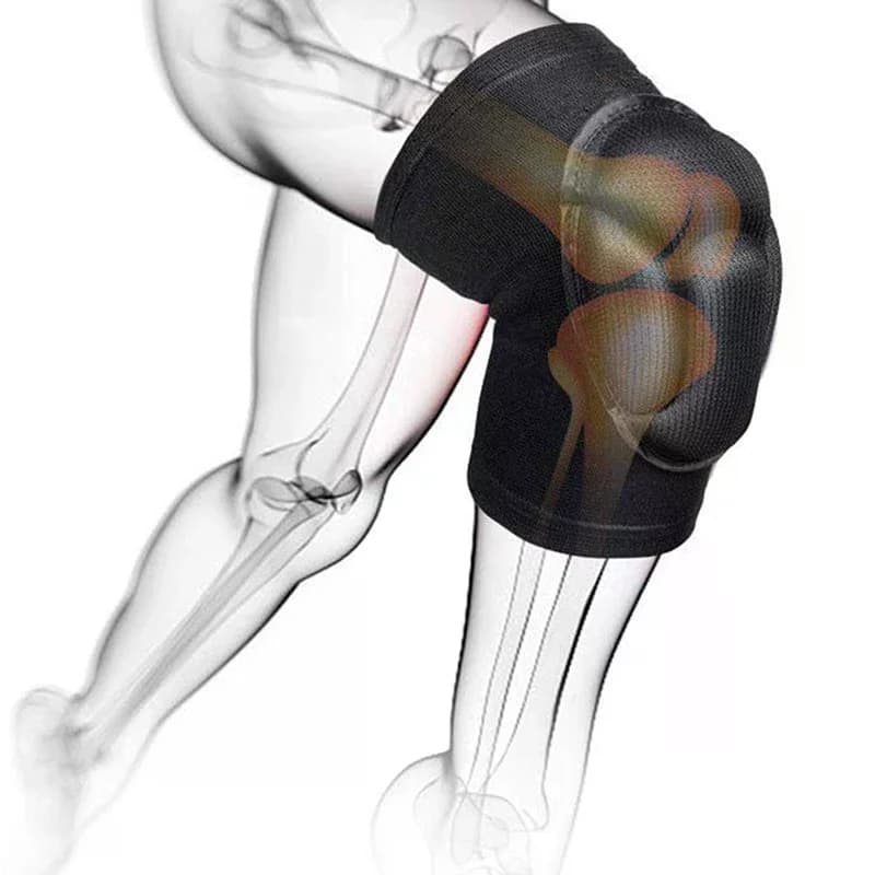 1 paio di ginocchiere in spugna spessa per sport come calcio e pallavolo