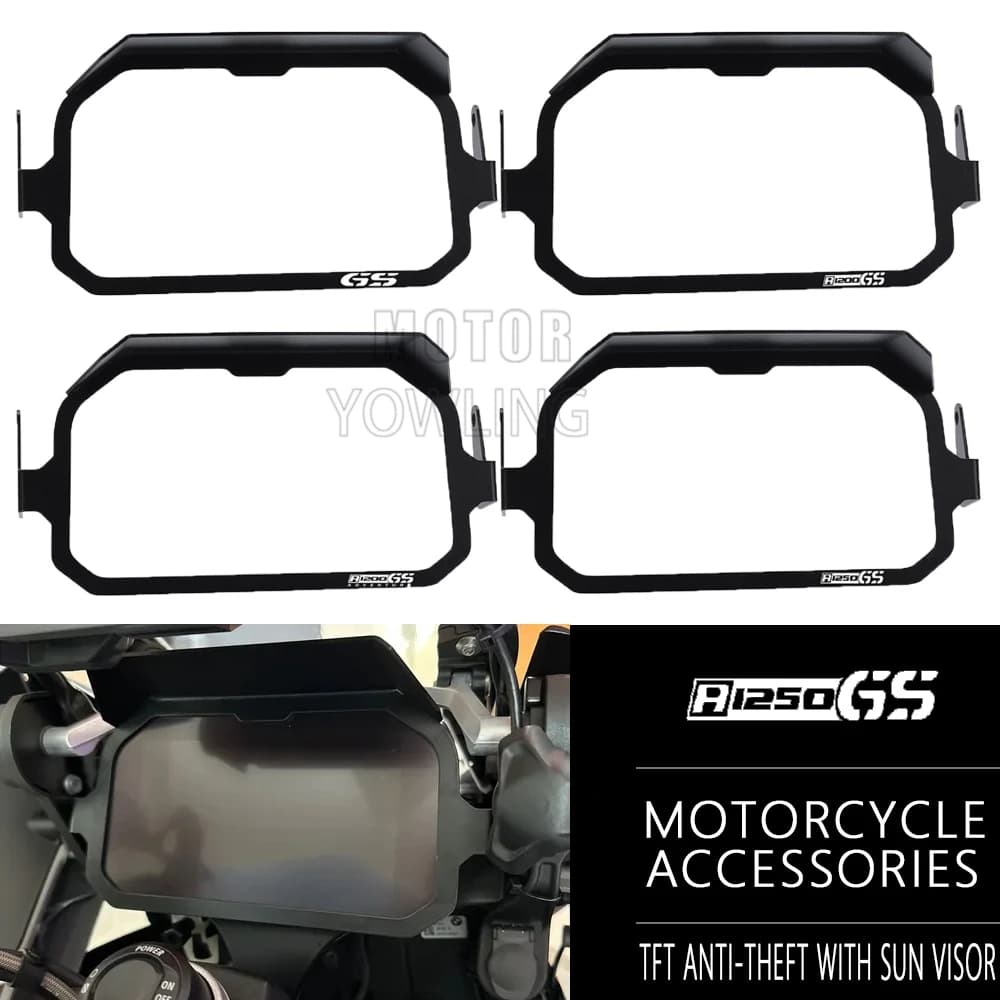 Meter Frame Cover Screen Protector Dashboard Guard For BMW R1250GS R 1250 1200 GS Adventure R1200GS LC ADV TFT Theft Protection