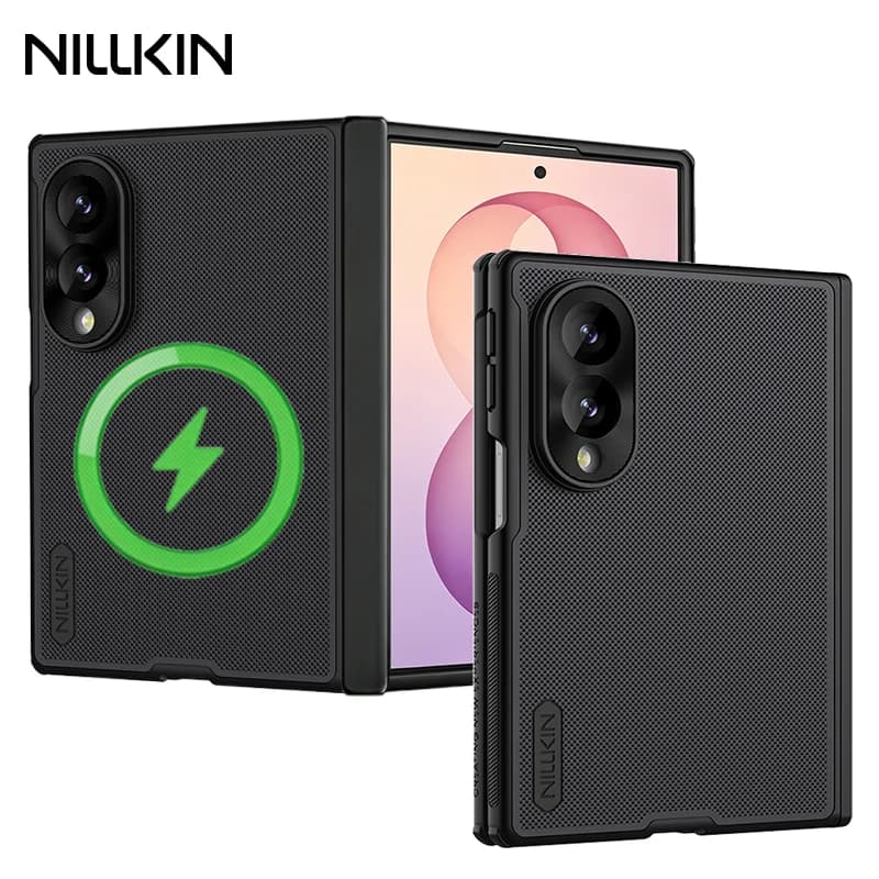 NILLKIN For Samsung Galaxy Z Fold 8 Magsafe Case Shockproof Magnetic Wireless Charging Back Cover for Samsung Z Fold 8 Wide Case