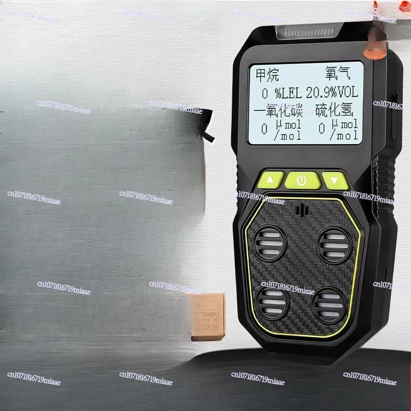 Allarme perdite, rilevatore di gas, ossigeno combustibile, solfuro di idrogeno, monossido di carbonio, gas tossici e nocivi