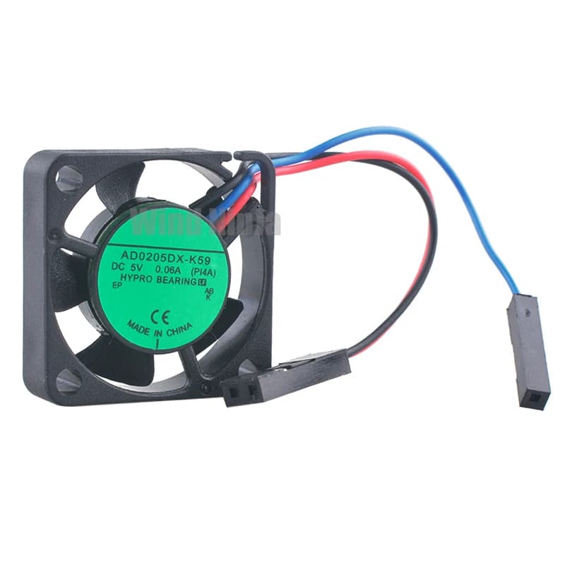 AD0205DX-K59 PI4A 2.5cm 25mm fan 25x25x6mm DC5V 0.06A Micro cooling fan for Raspberry Pi router