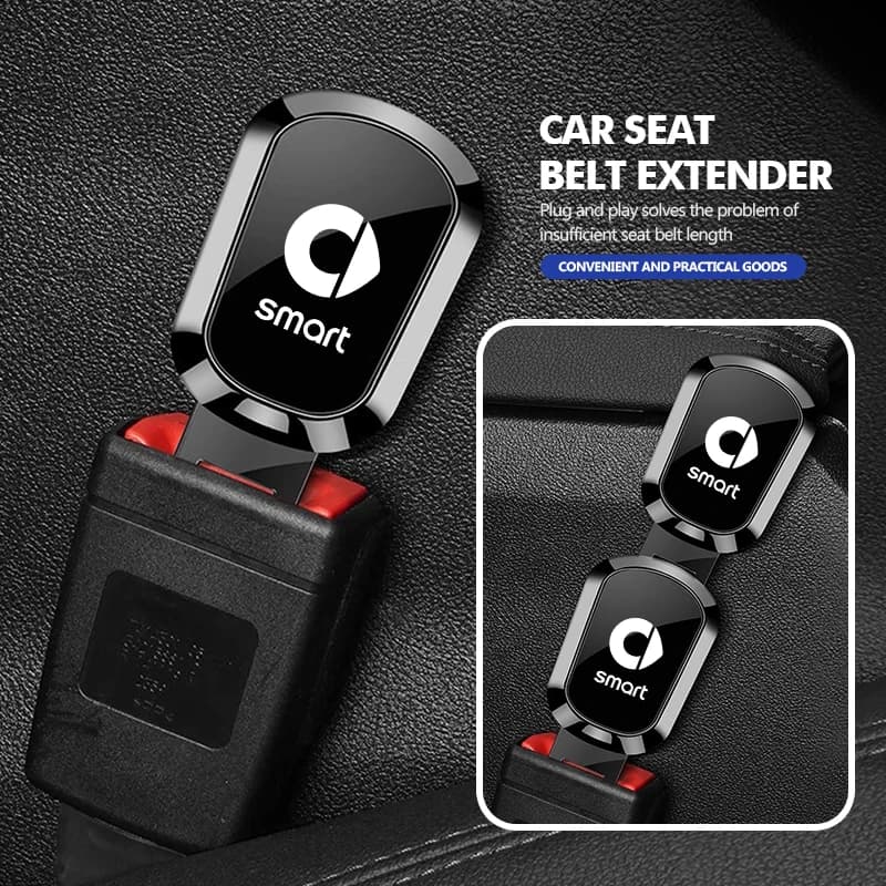 Car Seat Belt Extension Plug Buckle Clip Adjustable Extender For Smart 451 450 Crossblade City Cabrio City-Coupe Roadster
