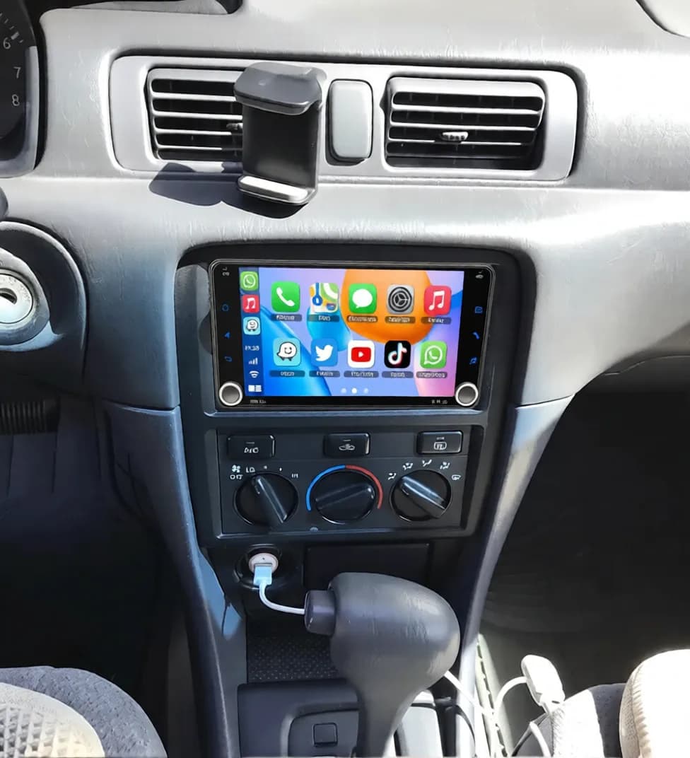 Per Toyota Camry 1997-2001 Adatto per il modello generale Toyota, navigatore auto Android 15 da 7 pollici dual-touch Corolla, compatibile con Carplay