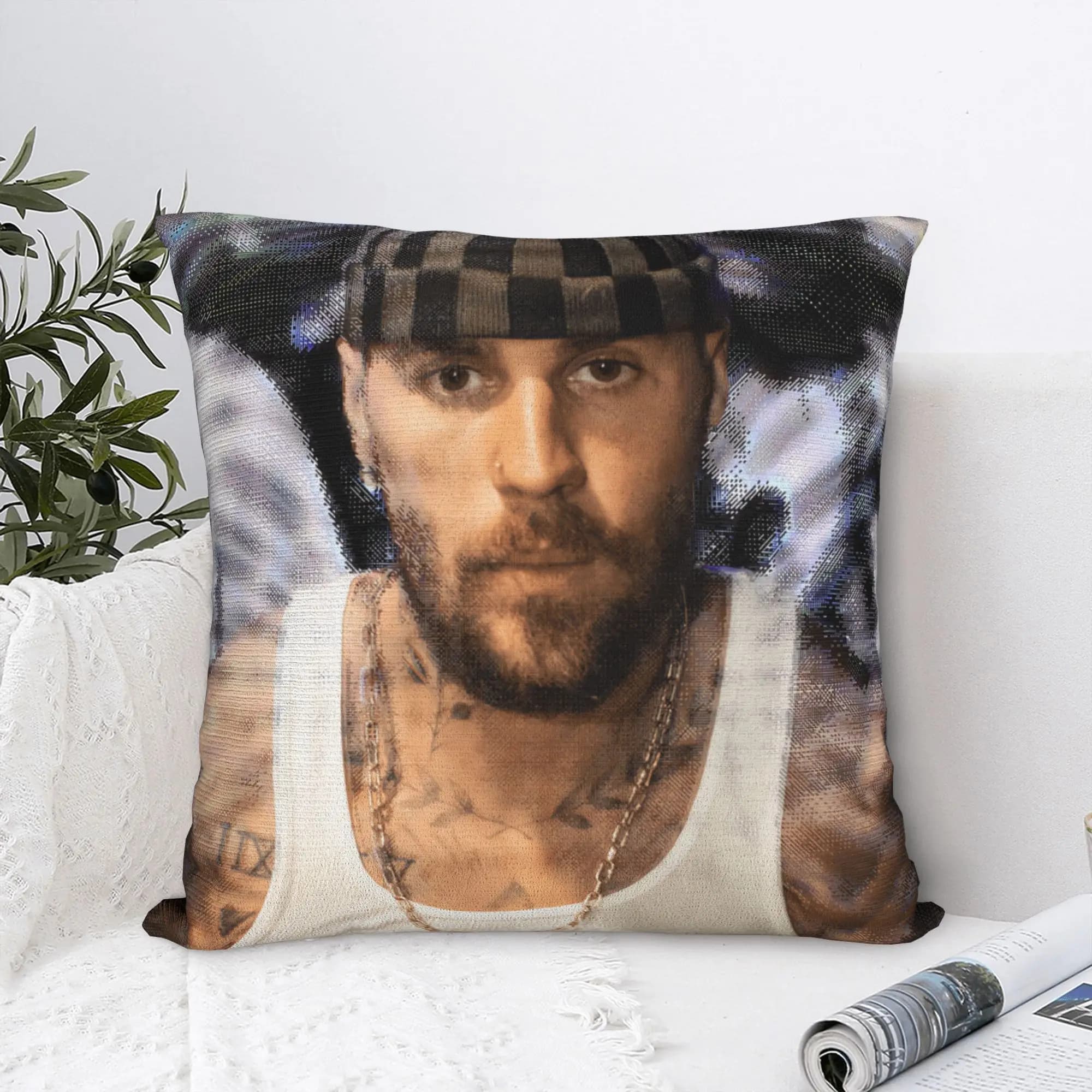 JB Biebers 2026 Pillow Case Kawaii Pillow Cover Soft Pillowcases For Sofa Car Home Decor