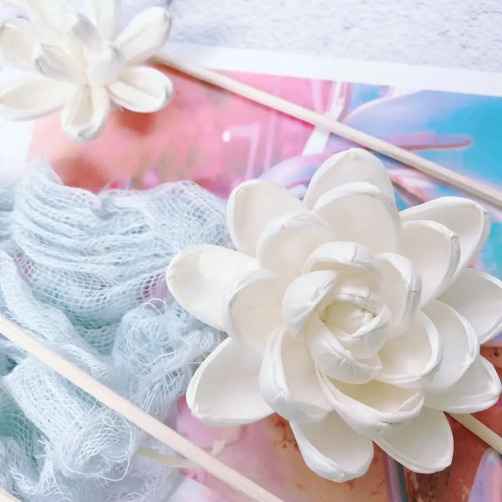 For Home Living Room No Fire Flameless Fragrance Aromatherapy Flower Simulation Water Flower Diffuser Sticks Aromatic Incense