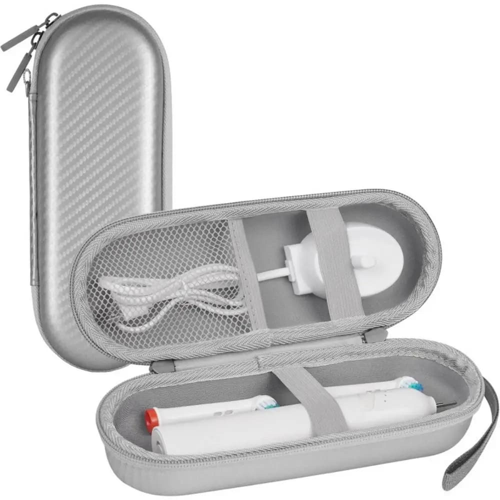 Custodia da Viaggio Semplice per Spazzolino, Portatile, Rigida, Impermeabile, Antiurto, per Spazzolino Elettrico
