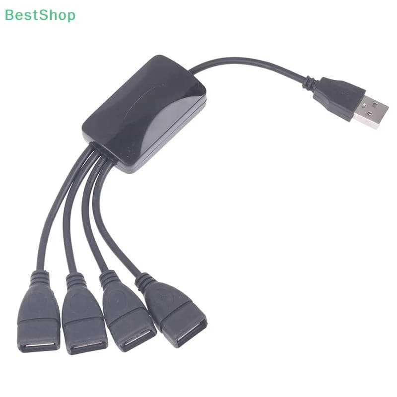 1 pz cavo dati prolunga USB 2.0 1 maschio a 4 femmine splitter HUB USB prolunga cavo presa adattatore di alimentazione