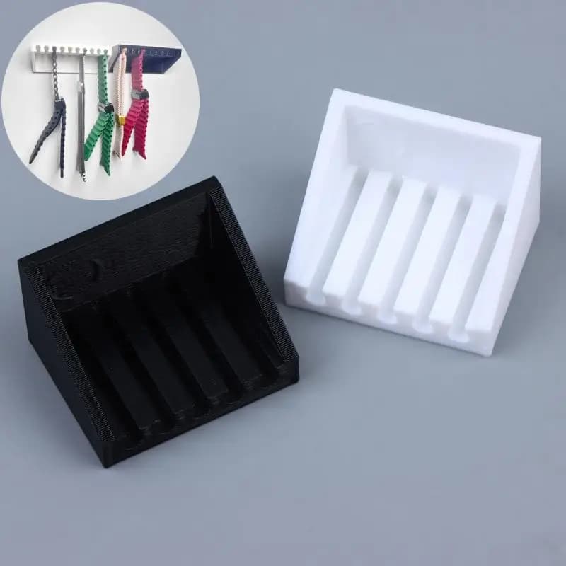 5/10 Slots Watchband Organizer Holder For Watch Strap Stand Wall Mount Smartwatch Strap Accessory Storage Shelf
