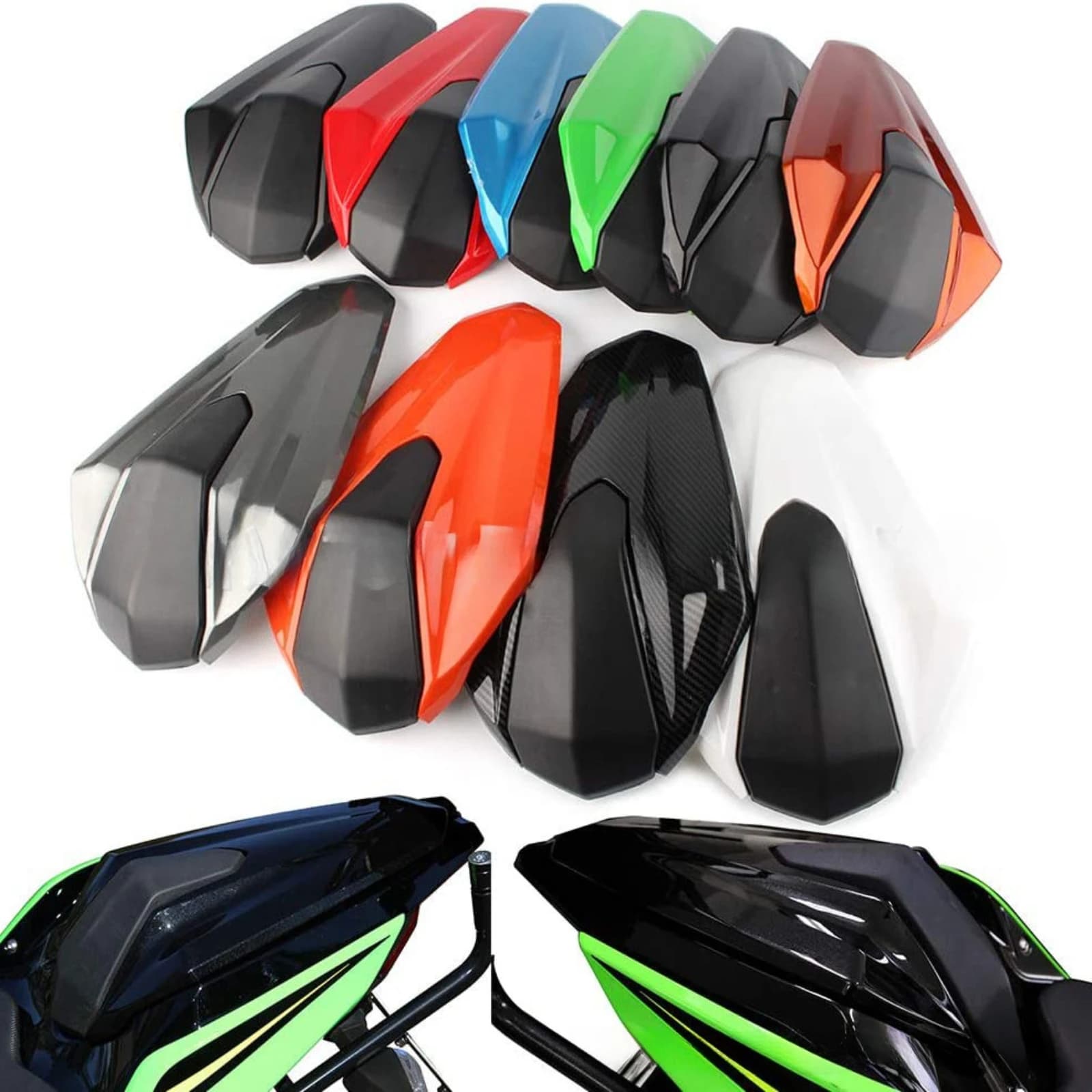 Copertura di Sede Posteriore del motociclo Cowl Sedile singolo Cowl Posteriore Per Kawasaki Ninja 400 Z400 2018-2021 2022 2023 Per Ninja400 Z 400 ABS/KRT